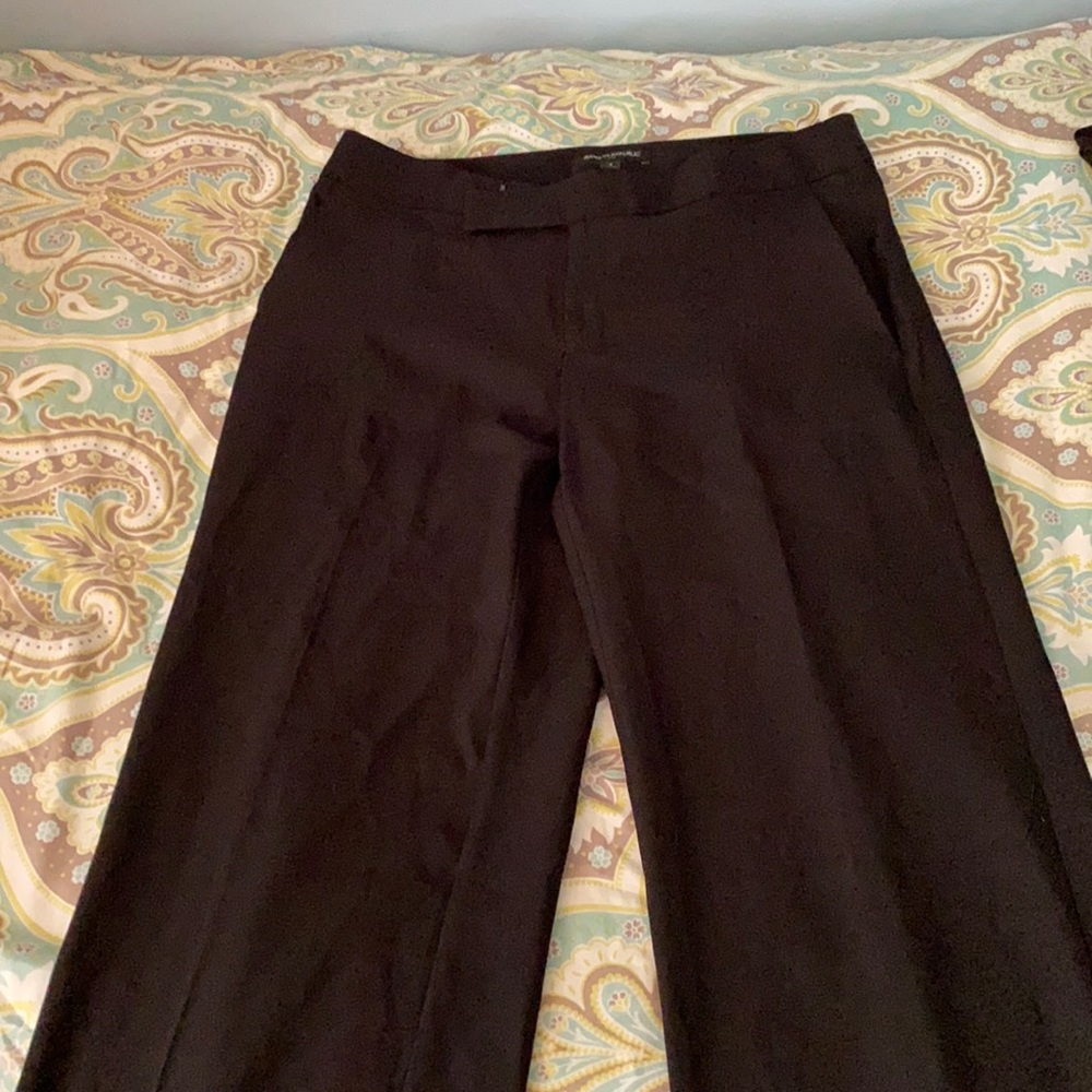 Banana Republic black flare dress pants.